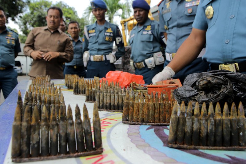 Penemuan Benda Diduga Peledak Dan Amunisi