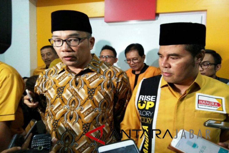 Hanura serahkan sepenuhnya penentuan cawagub ke Ridwan Kamil