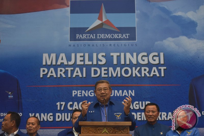 Penetapan Cagub-Cawagub Demokrat