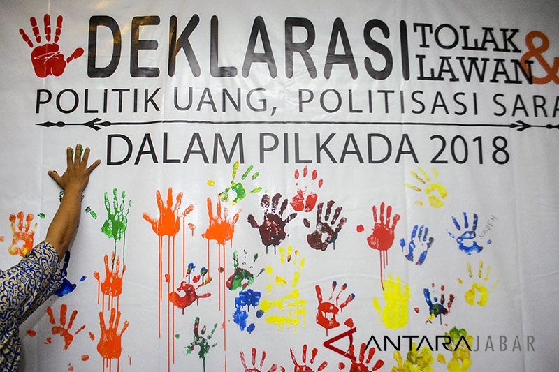 Pilkada 2018 - asn kota Bandung deklarasi netral saat pilkada