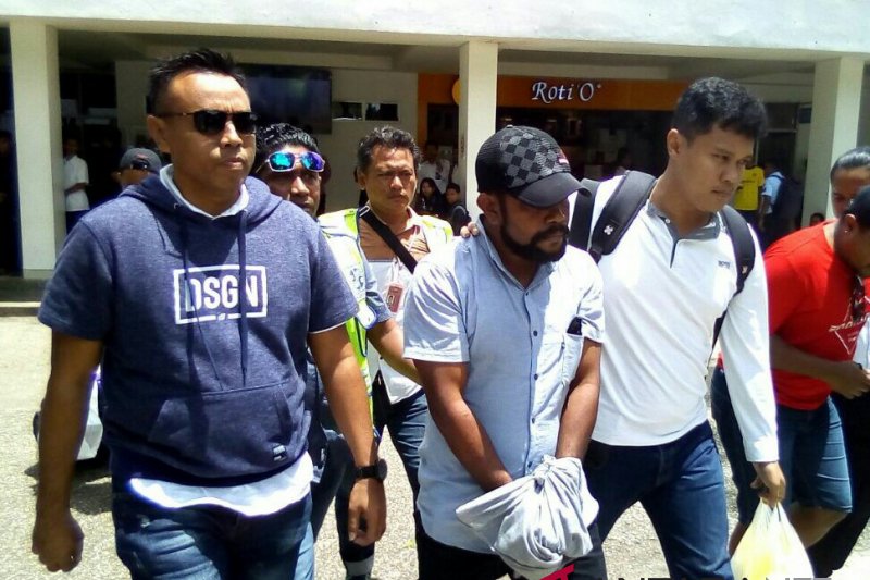 Buronan polisi ternyata penjaga lahan reklamasi