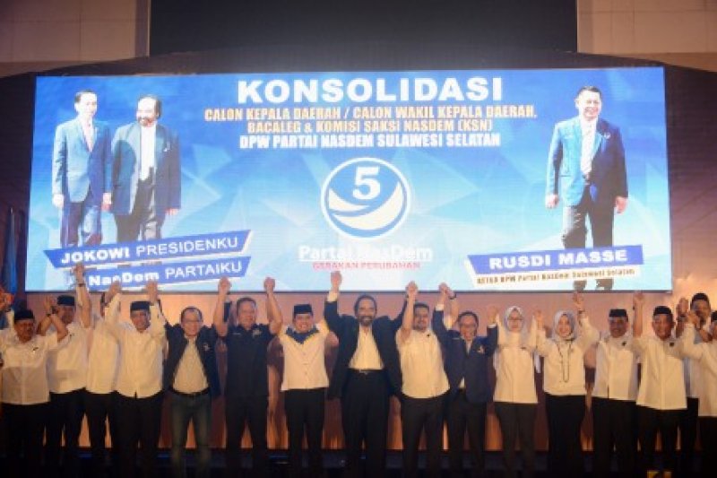 Konsolidasi Akbar Nasdem Sulsel