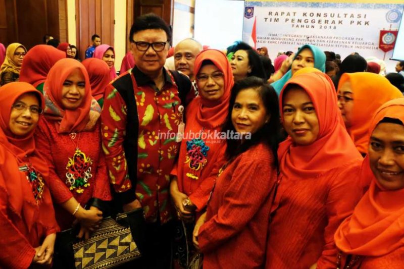 PKK Provinsi Siap Bersinergi dengan Program Pusat