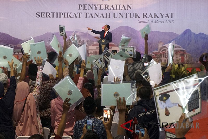 BPN Sukabumi jemput bola pembuatan sertifikat tanah
