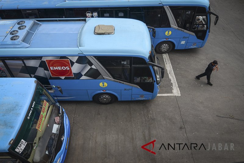 Dishub Kota Bandung periksa kelaikan bus umum