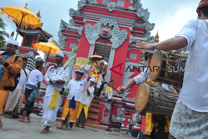 Upacara Melasti di Palembang