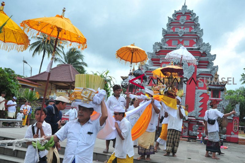 Upacara Melasti di Palembang