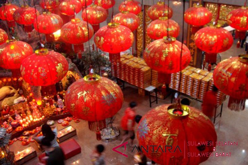 Sembahyang Cap Go Meh di Makassar