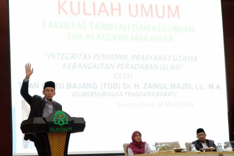 Kuliah umum Gubernur NTB