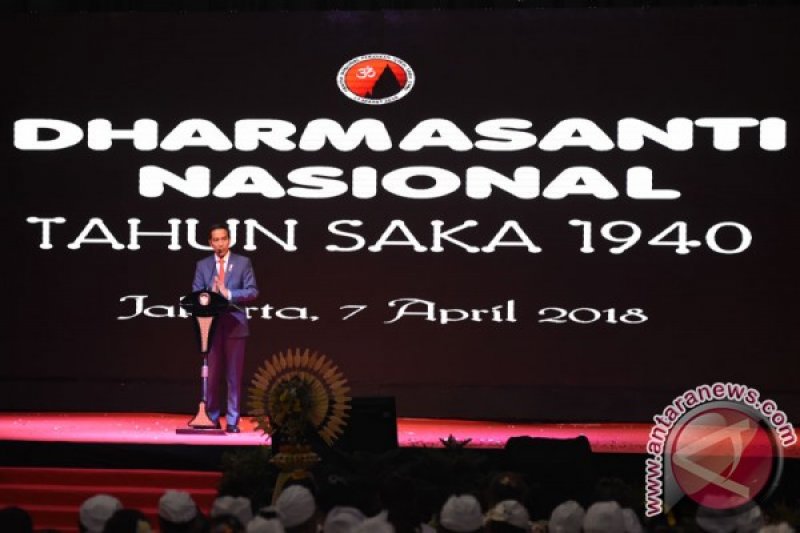 Presiden Semangati Umat Hindu Untuk Tingkatkan Kualitas Diri Antara News