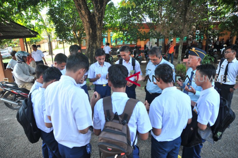 Anak didik LPKA Pakjo ikuti Ujian Nasional di SMP induk