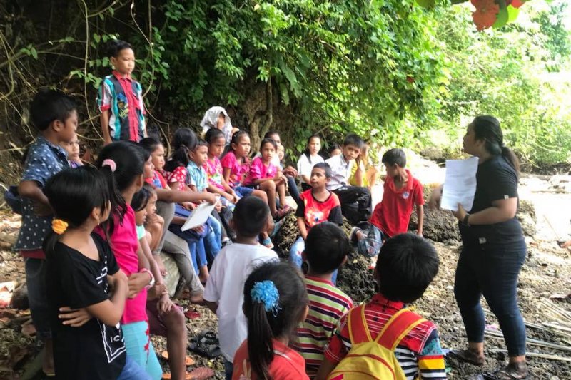 Paskah Bersama Anak Pesisir Wilayah Serei Likupang Barat