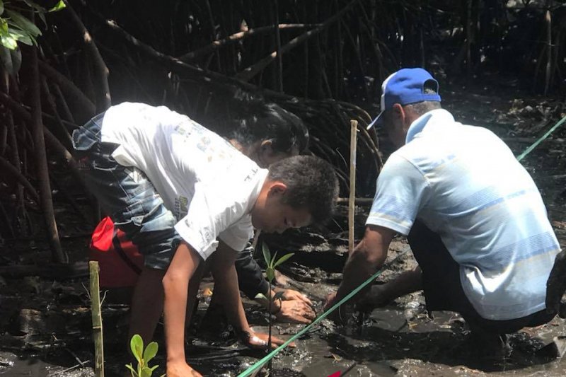 Paskah Bersama Anak Pesisir Wilayah Serei Likupang Barat