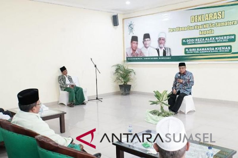 Kyai NU Sumsel Deklarisikan Dukungan Terhadap Dodi-Giri