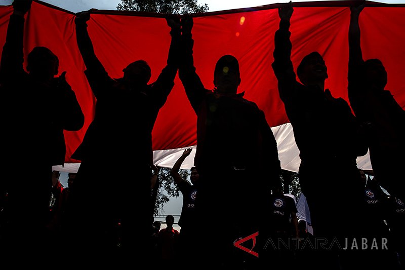 Hari Buruh Internasional, massa tidak dikenal lakukan aksi vandalisme di Bandung