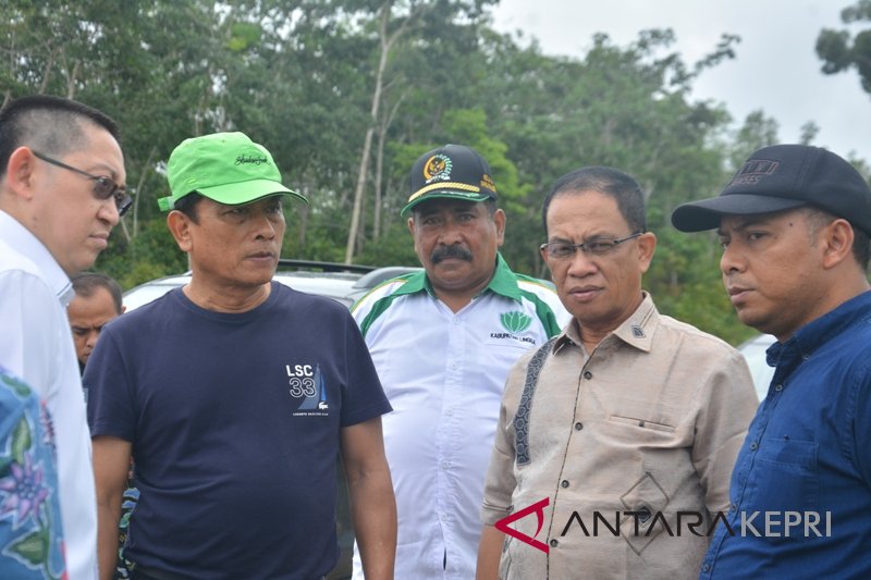 Kepala Staf Kepresidenan tinjau pertanian di Lingga