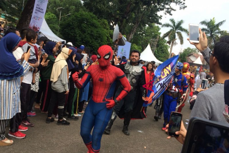 Parade 100 Hari Menuju Asian Games 2018