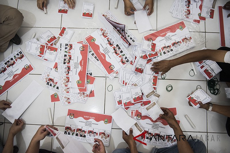 KPU Cianjur : seratus lembar surat suara rusak
