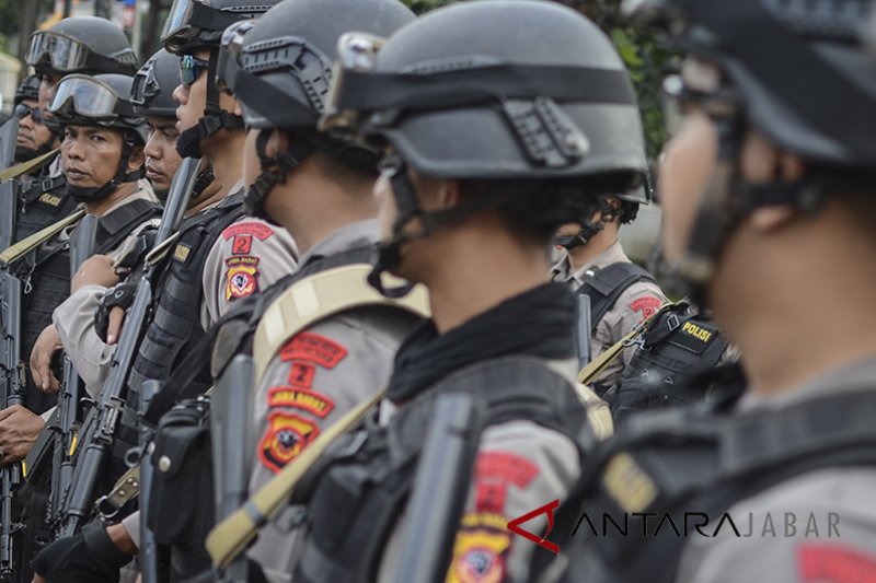 Amankan sidang Bahar Smith, Polrestabes Bandung siagakan 1.321 personel