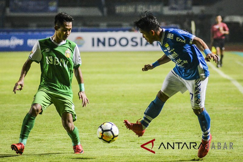 Persib kalah 0-1 dari Bhayangkara FC