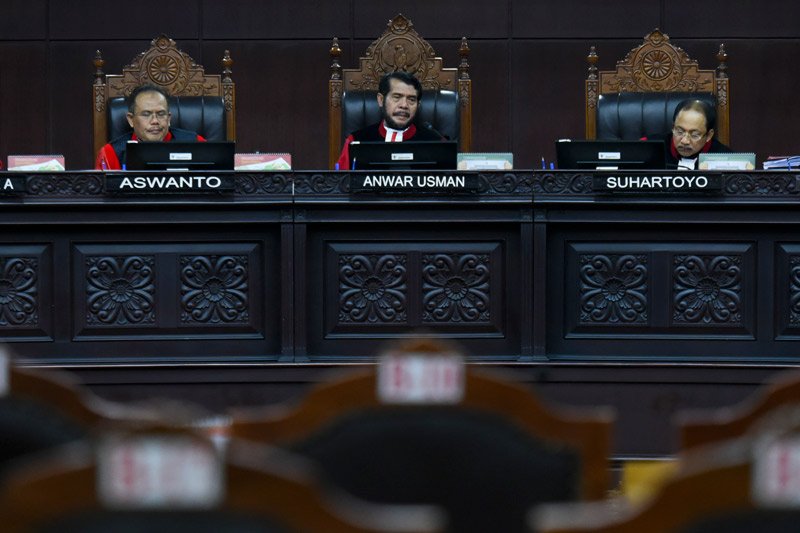 Sidang uji materi UU MD3