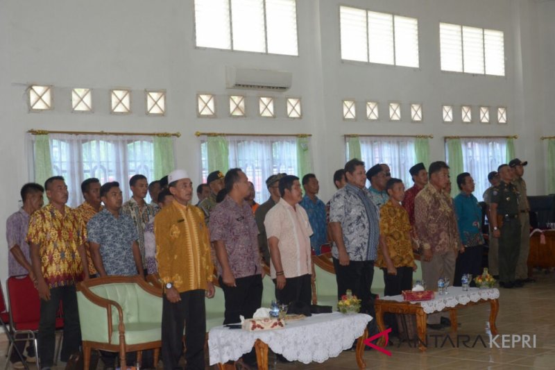 Wabup Nizar lantik Satlinmas Kabupaten Lingga