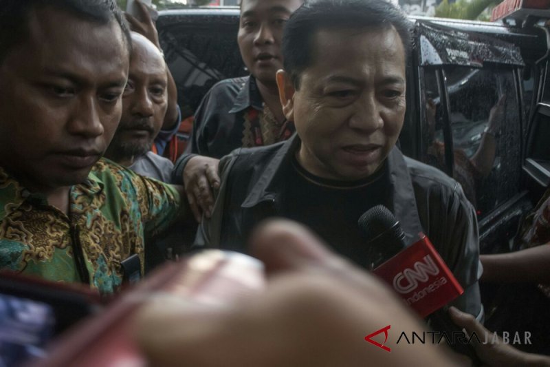 Setya Novanto tiba di Lapas Sukamiskin