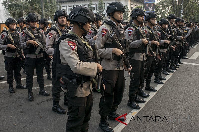 Polres Garut kawal hasil pilkada di pelosok