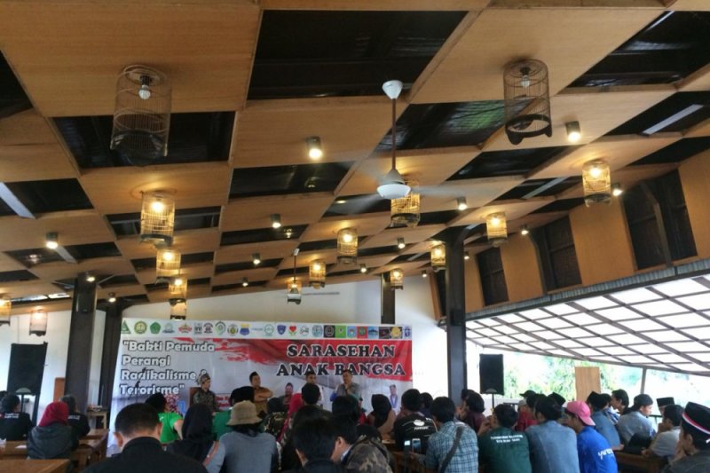Puluhan organisasi kepemudaan Bandung berkumpul perangi radikalisme