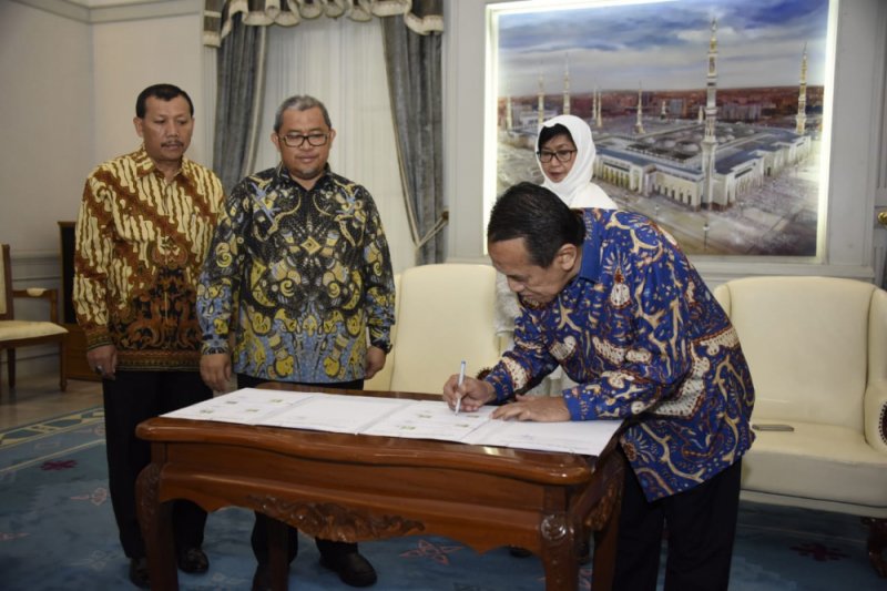 Pemprov Jabar hibahkan tanah untuk Kementerian Pertanian