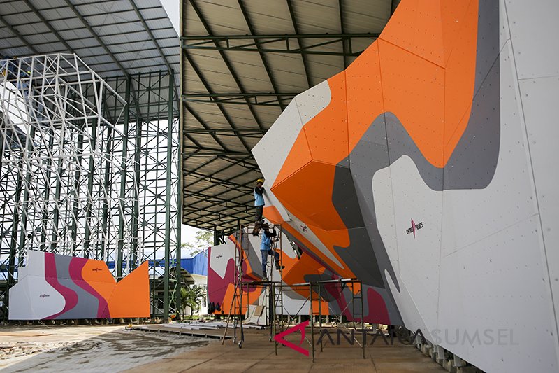 Renovasi Arena Sport Climbing Sudah Mencapai 70 Persen