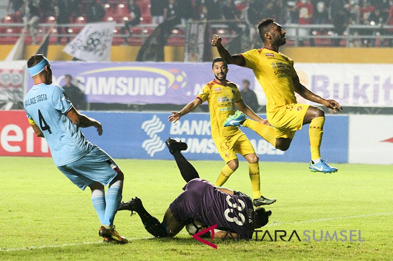 Sriwijaya FC Kalahkan Persela Lamongan