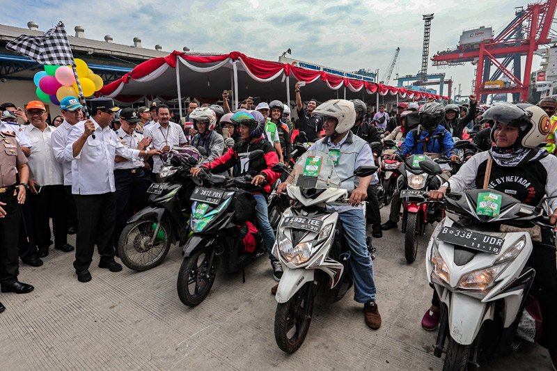 Arus balik pelabuhan Tanjung Priok