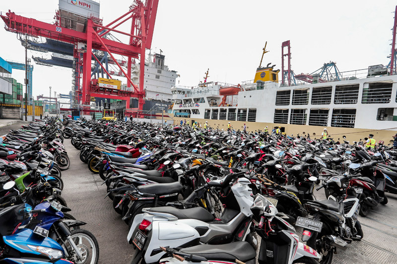 Arus balik pelabuhan Tanjung Priok