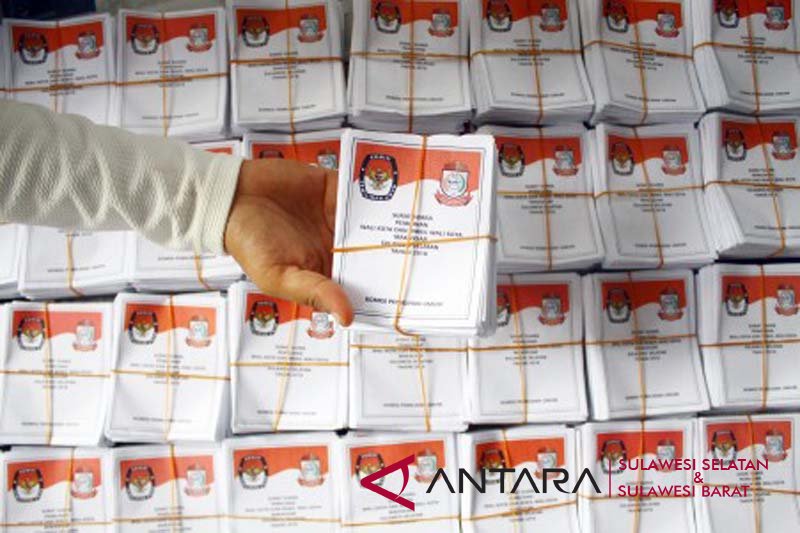 Kertas suara pilkada