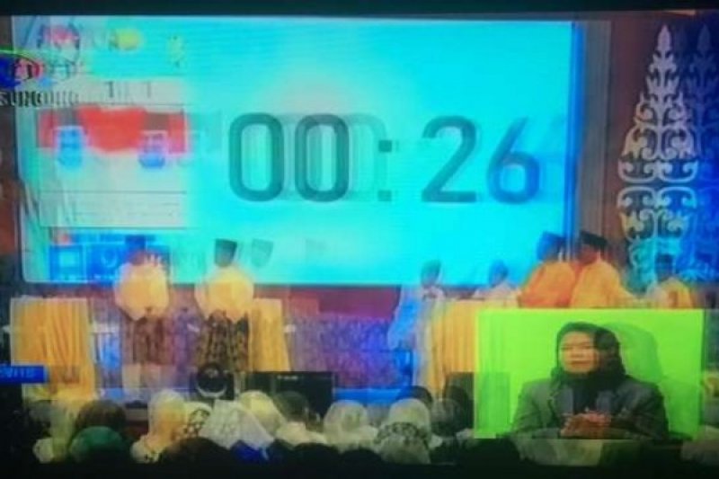 Warga Kecewa Siaran Langsung Debat Pilgub Riau Ada Gangguan Teknis