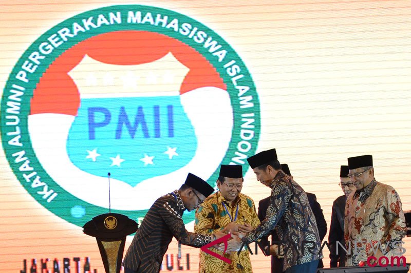 Presiden membuka munas ikatan alumni PMII