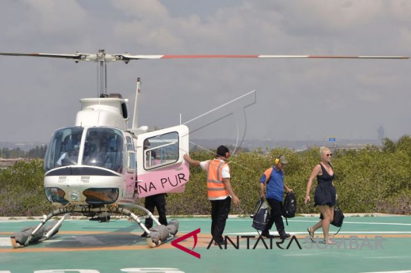 PENUMPANG HELIKOPTER MENINGKAT