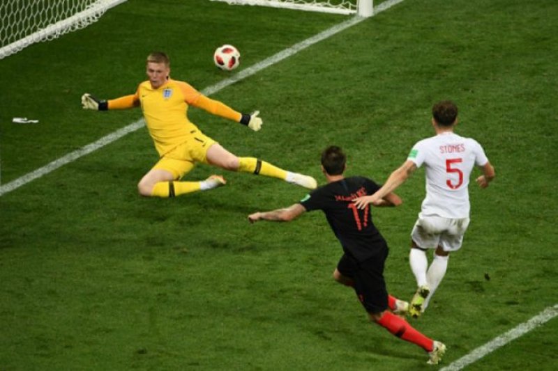 Piala Dunia - Gol kemenangan Kroasia atas Inggris