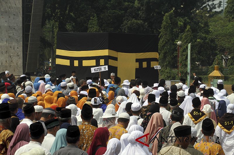 Kloter pertama haji Jabar Kabupaten Sumedang