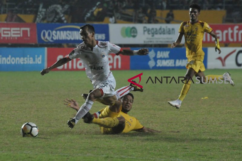 Sriwijaya FC bermain Imbang lawan Persija