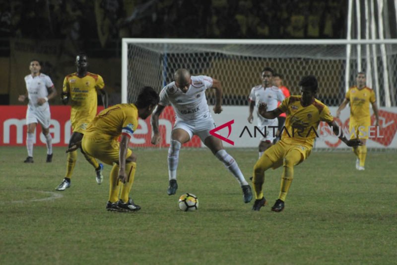 Sriwijaya FC bermain Imbang lawan Persija