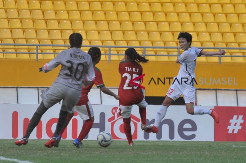 Timnas Putri Vietnam kalahkan Indonesia