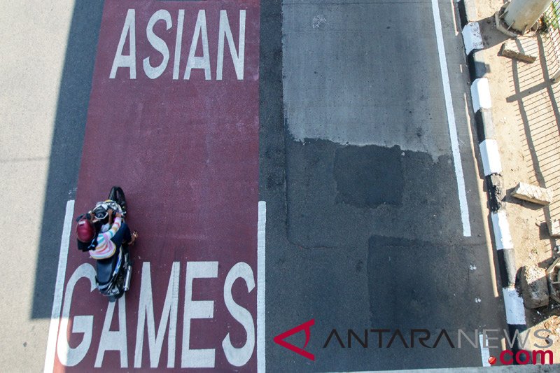 Jalur khusus kendaraan Asian Games