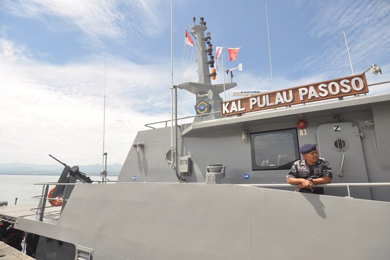 KAL Pulau Pasoso perkuat Lanal Palu