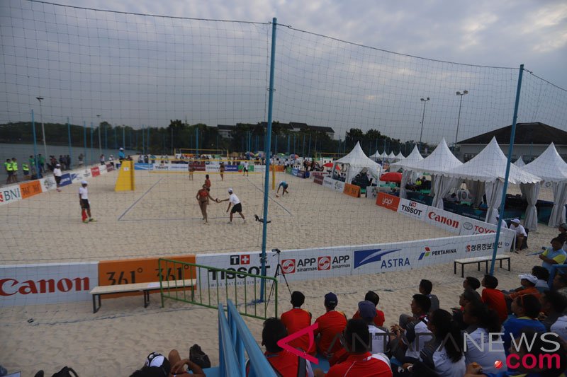 Penyisihan Volly Pantai Wanita China vs Chinese Taipei