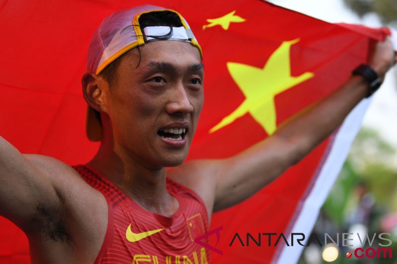 China juara umum atletik