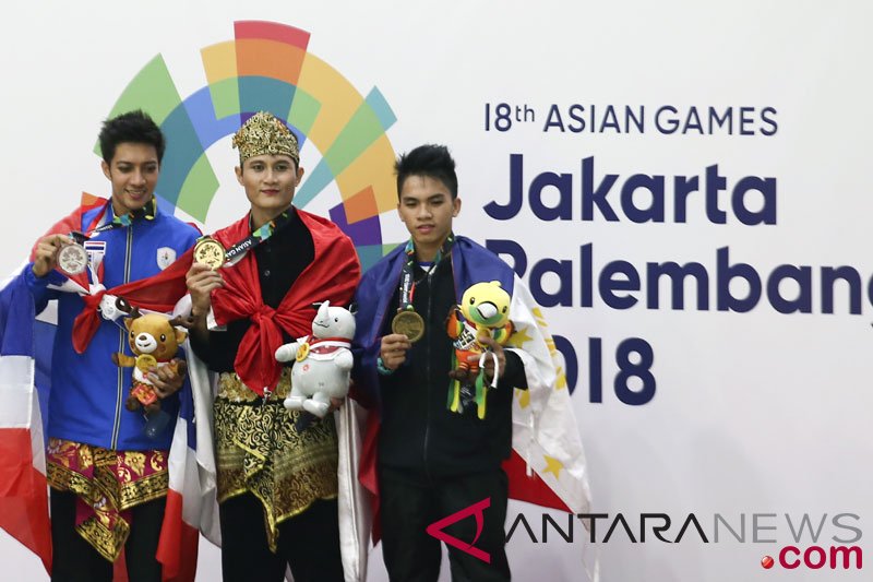 Prabowo bangga dengan perolehan medali emas cabang pencak silat