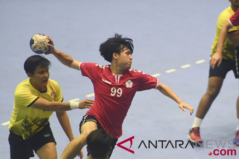 Bola Tangan Putra - ChineseTaipei vs Malaysia