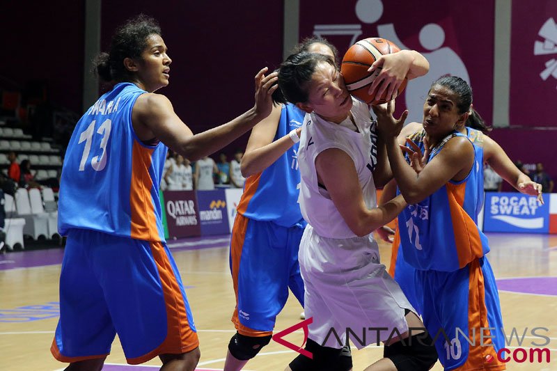 Basket Putri - Unified Korea vs India
